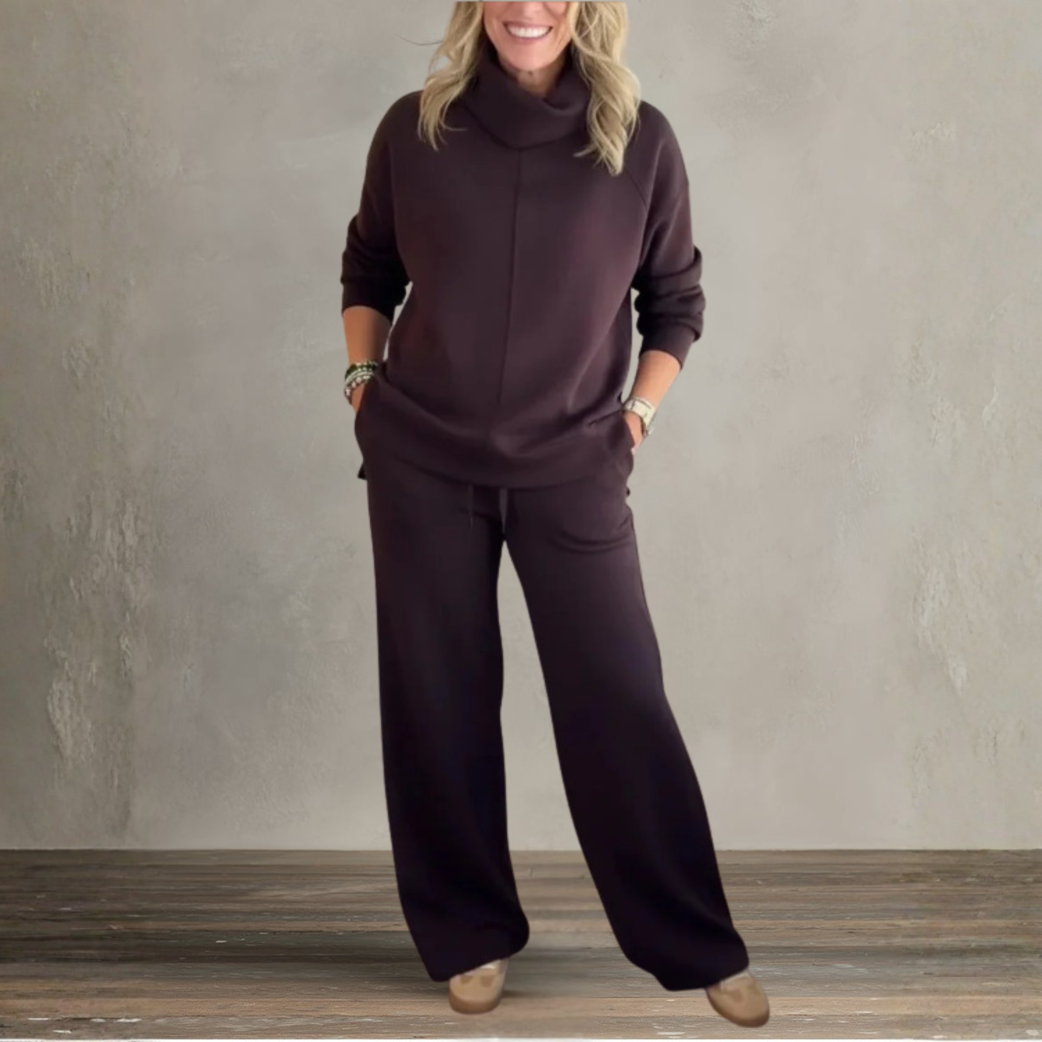 Casual Two-Piece Lounge Set