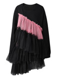 Luxury Ruffle Avant-garde Top