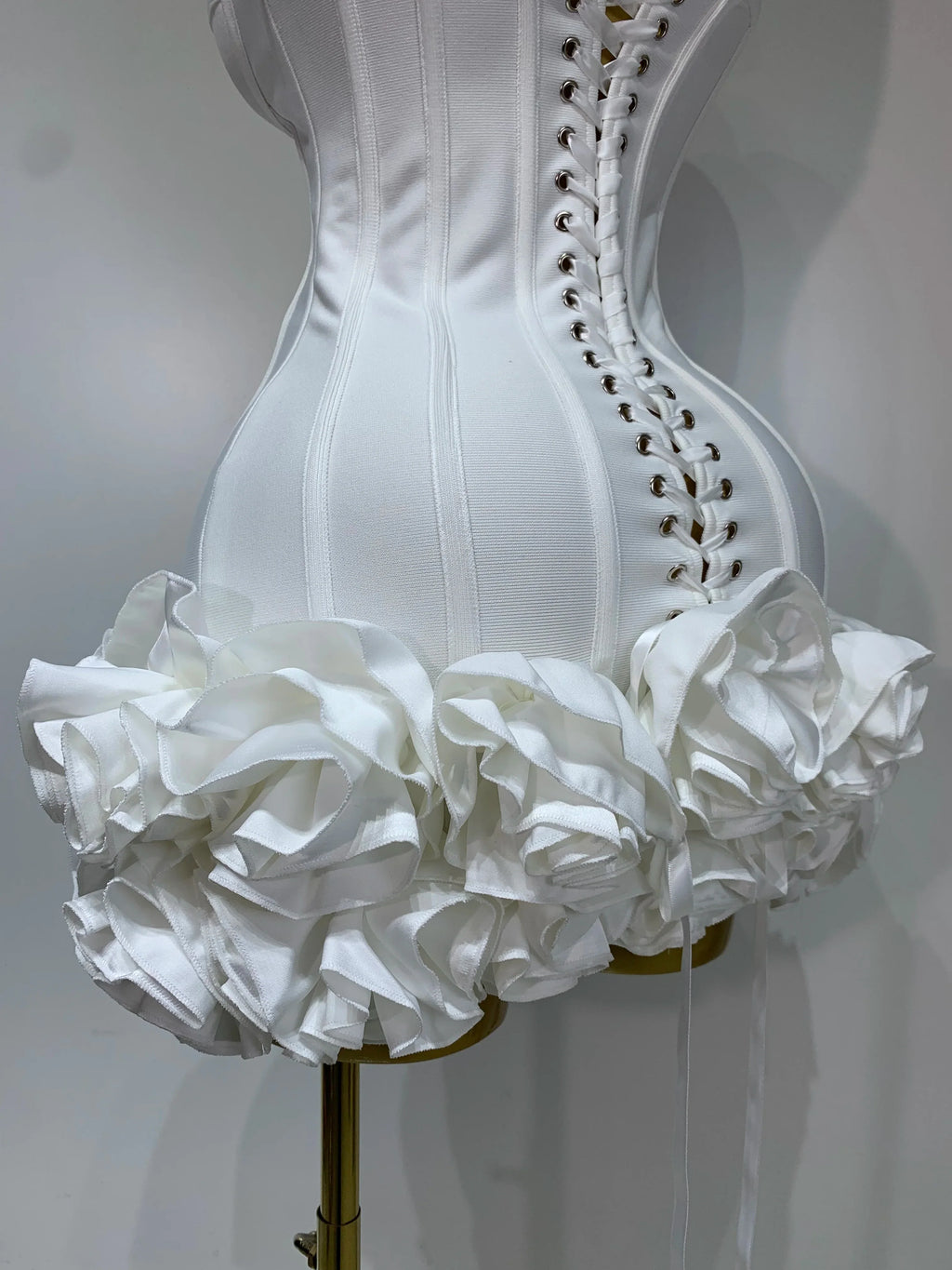 Hourglass Flattering Strapless Corset Dress