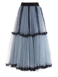 Luxe Tulle Midi Pull-On Skirt