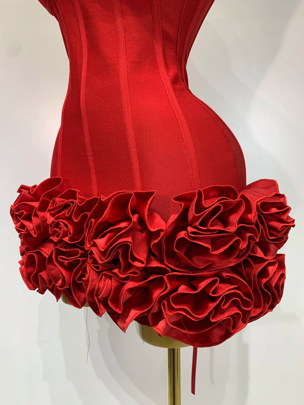 Hourglass Flattering Strapless Corset Dress