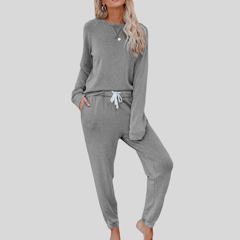 Casual Long Sleeve Lounge Set